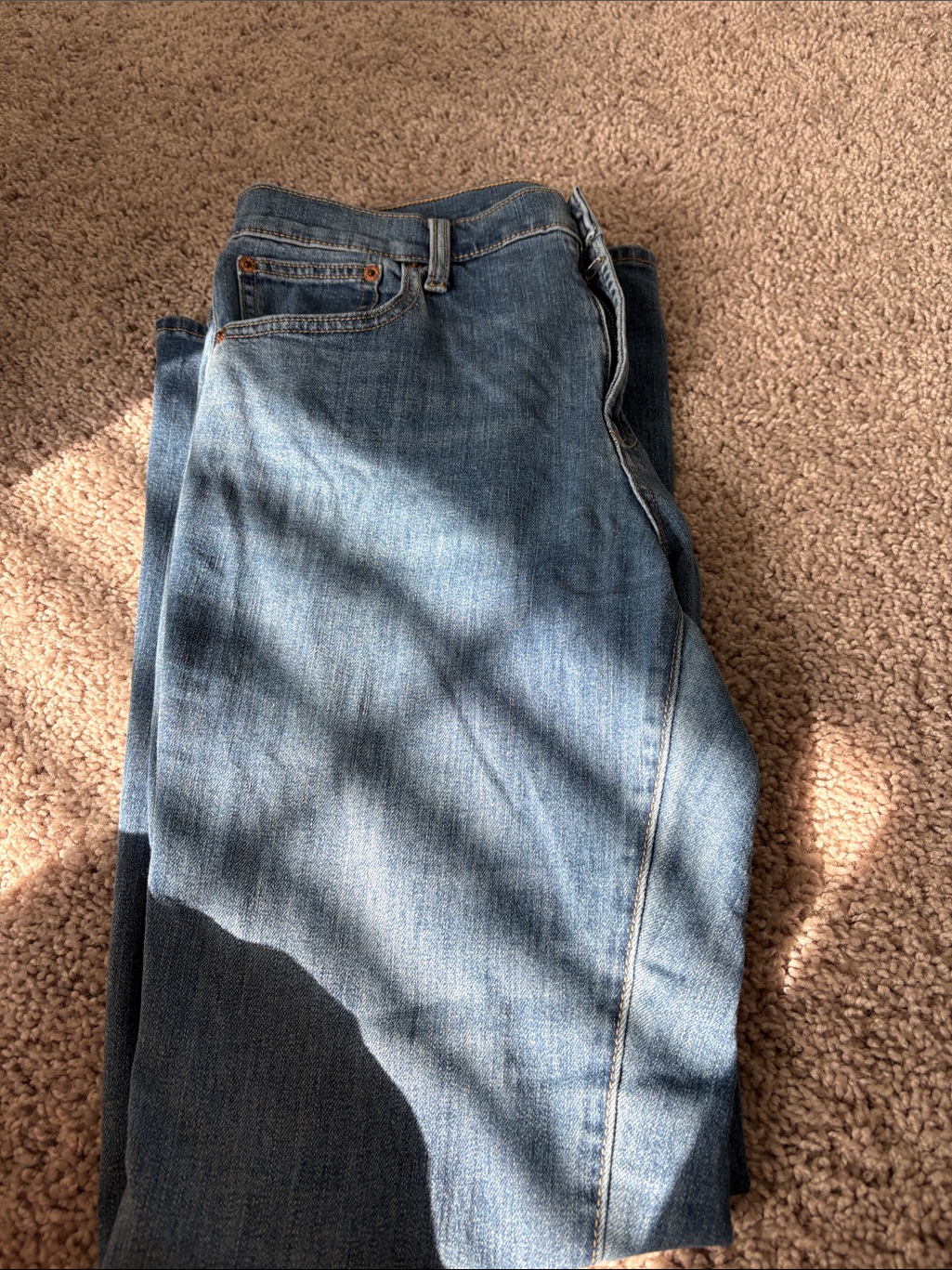 Gap Womens Bootcut Jeans In Light Blue Denim
